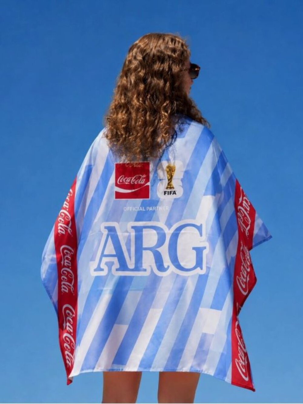 Limited Coca-Cola 2026 Argentina FIFA World Cup Officially Licensed Soccer Flag